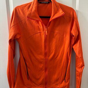 Arc’Teryx Ellison Full Zip Jacket Orange Outdoor Women’s Commuter Fleece